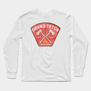 Grand Teton National Park Wyoming Long Sleeve T-Shirt